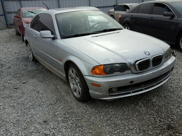 WBABN33411JW56582 - 2001 BMW 325 CI GRAY photo 1