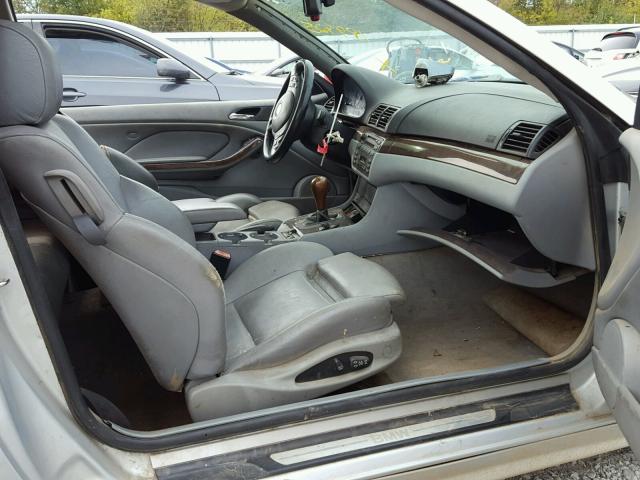 WBABN33411JW56582 - 2001 BMW 325 CI GRAY photo 5