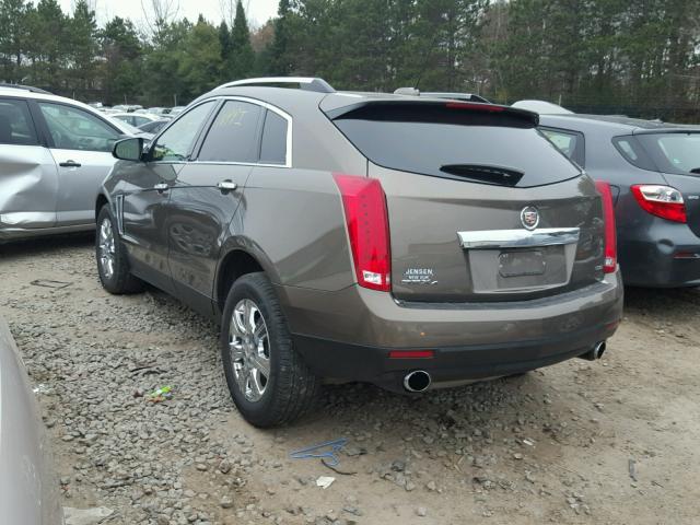 3GYFNEE37FS557186 - 2015 CADILLAC SRX LUXURY BROWN photo 3