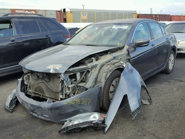 1HGCP2F31AA137774 - 2010 HONDA ACCORD GRAY photo 2