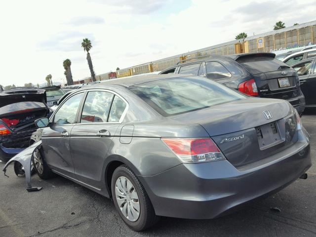 1HGCP2F31AA137774 - 2010 HONDA ACCORD GRAY photo 3