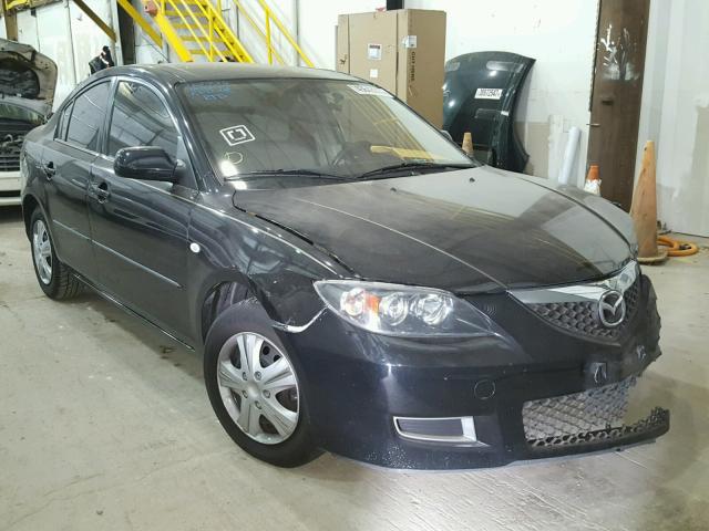 JM1BK32F181859013 - 2008 MAZDA 3 I BLACK photo 1