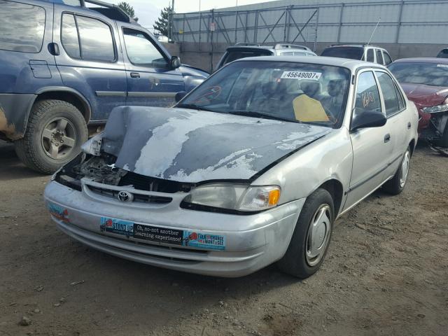 2T1BR12E3XC232069 - 1999 TOYOTA COROLLA VE SILVER photo 2