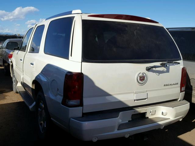 1GYEK63N74R218457 - 2004 CADILLAC ESCALADE L WHITE photo 3