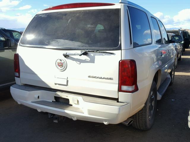 1GYEK63N74R218457 - 2004 CADILLAC ESCALADE L WHITE photo 4