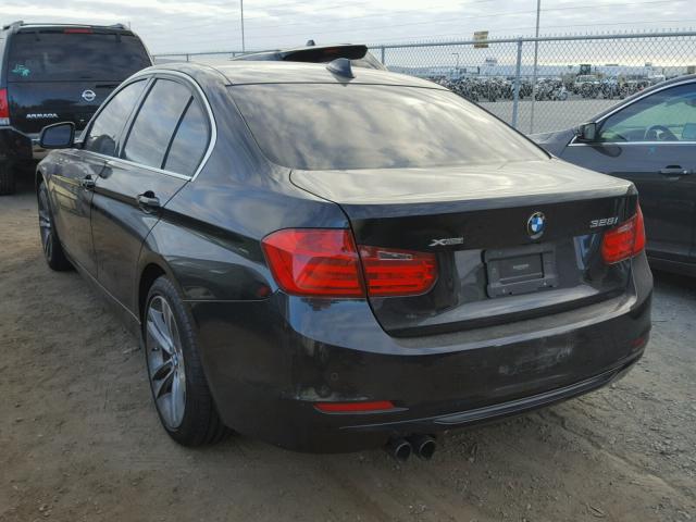 WBA3B3C5XFF545545 - 2015 BMW 328 XI BLACK photo 3