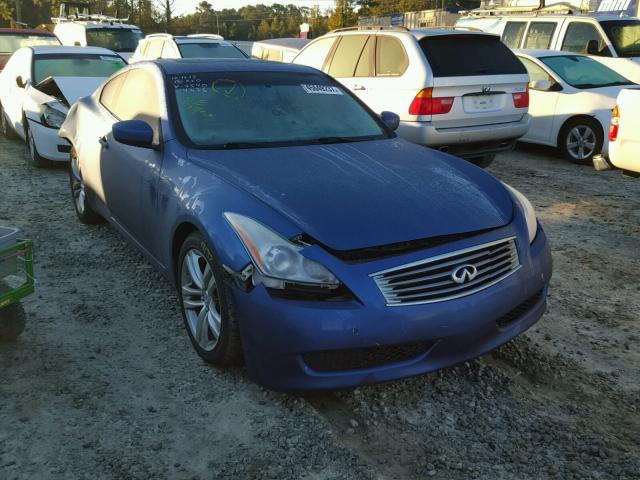 JNKCV64E08M124540 - 2008 INFINITI G37 BASE BLUE photo 1