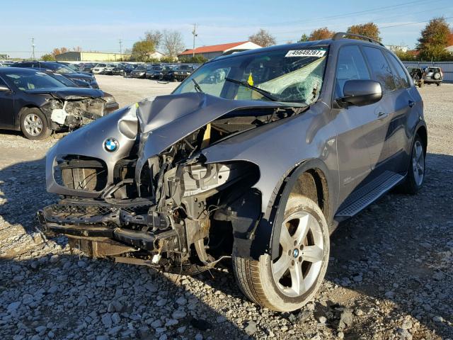 5UXFE43548L021422 - 2008 BMW X5 3.0I GRAY photo 2