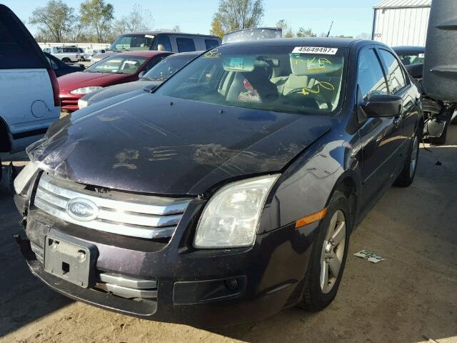 3FAHP07127R142461 - 2007 FORD FUSION SE PURPLE photo 2