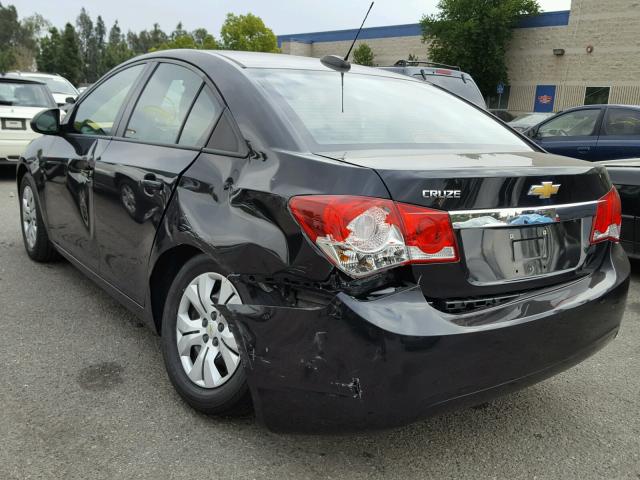 1G1PA5SG0F7188658 - 2015 CHEVROLET CRUZE LS BLACK photo 3