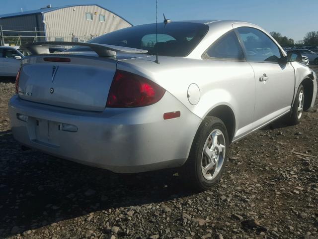 1G2AL18F477120111 - 2007 PONTIAC G5 SILVER photo 4