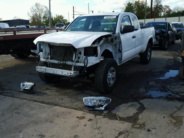 5TFRX5GN0GX067278 - 2016 TOYOTA TACOMA ACC WHITE photo 2