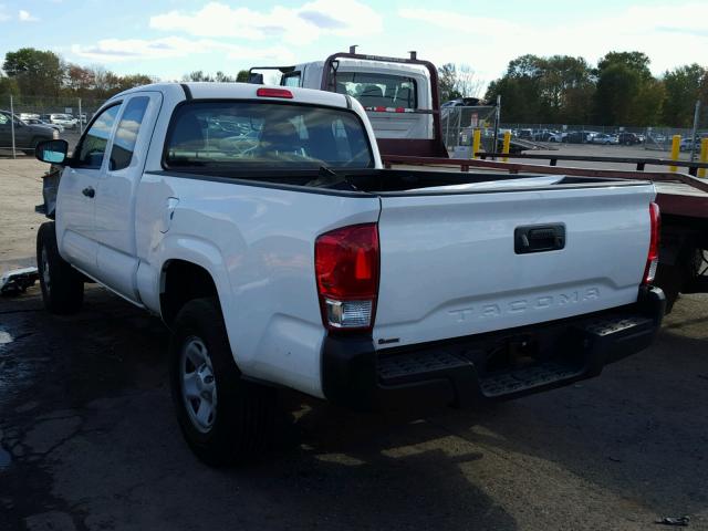 5TFRX5GN0GX067278 - 2016 TOYOTA TACOMA ACC WHITE photo 3