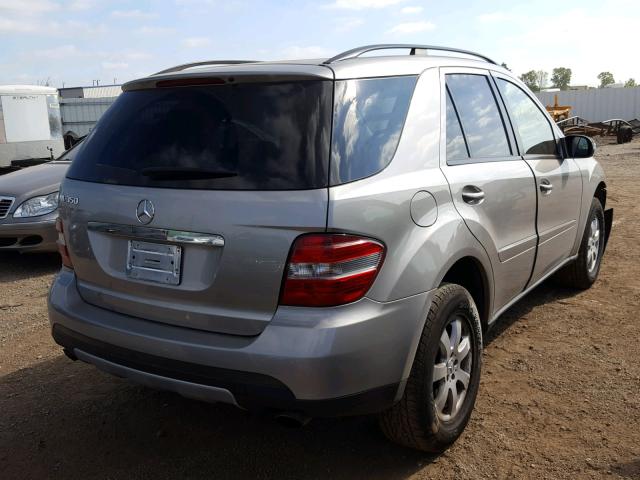 4JGBB86E96A007581 - 2006 MERCEDES-BENZ ML 350 BEIGE photo 4