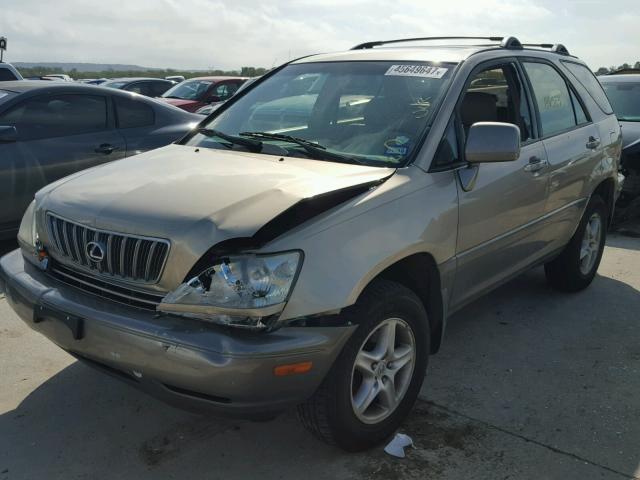 JTJGF10U630159158 - 2003 LEXUS RX BEIGE photo 2