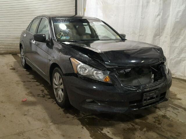 1HGCP3F82BA026086 - 2011 HONDA ACCORD EXL BLACK photo 1