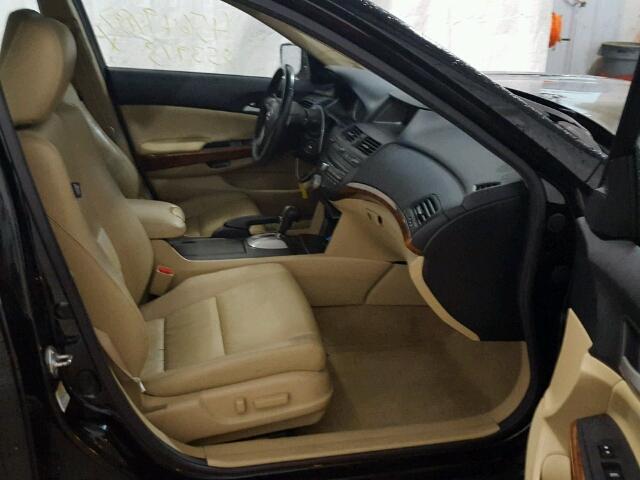 1HGCP3F82BA026086 - 2011 HONDA ACCORD EXL BLACK photo 5