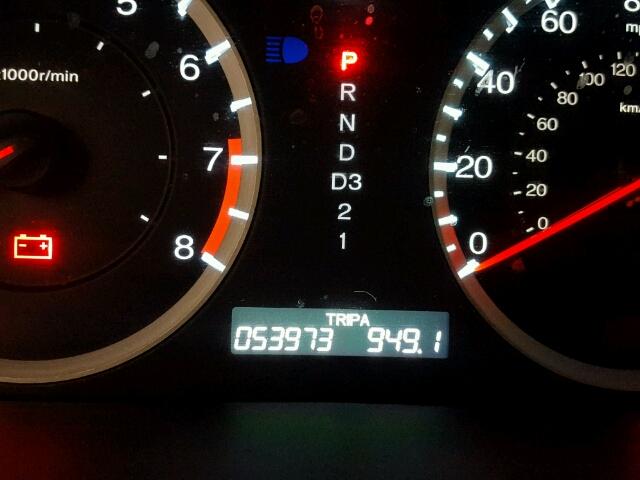 1HGCP3F82BA026086 - 2011 HONDA ACCORD EXL BLACK photo 8