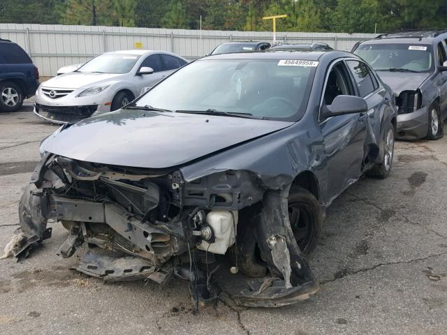 1G1ZH57B09F101305 - 2009 CHEVROLET MALIBU 1LT GRAY photo 2