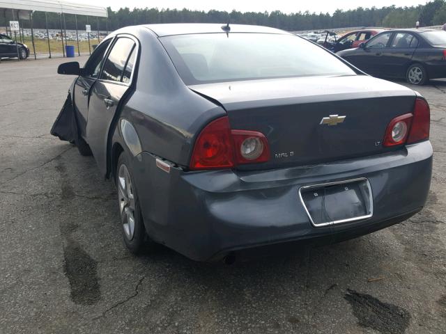 1G1ZH57B09F101305 - 2009 CHEVROLET MALIBU 1LT GRAY photo 3