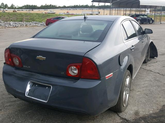 1G1ZH57B09F101305 - 2009 CHEVROLET MALIBU 1LT GRAY photo 4