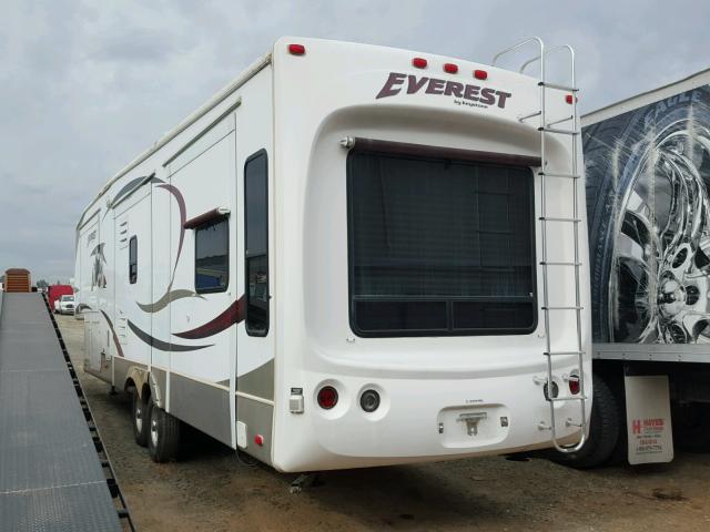 4YDF344217E771193 - 2007 KEYSTONE EVEREST WHITE photo 3