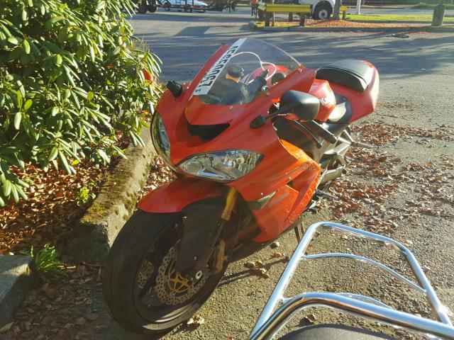 JKAZXCC135A025818 - 2005 KAWASAKI NINJA ZX 1 ORANGE photo 2