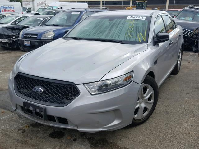 1FAHP2MT8DG123305 - 2013 FORD TAURUS POL SILVER photo 2