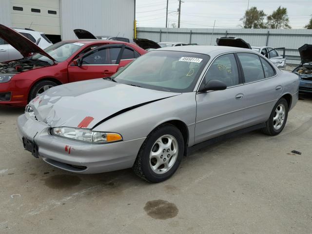 1G3WH52K8XF309866 - 1999 OLDSMOBILE INTRIGUE G SILVER photo 2