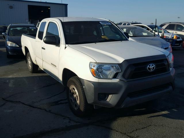 5TFTX4CN3EX039607 - 2014 TOYOTA TACOMA ACC WHITE photo 1