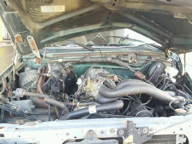 1FMEU15N5LLA28993 - 1990 FORD BRONCO U10 GREEN photo 7