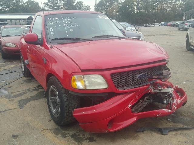 1FTRF07W3YKA62895 - 2000 FORD F150 RED photo 1