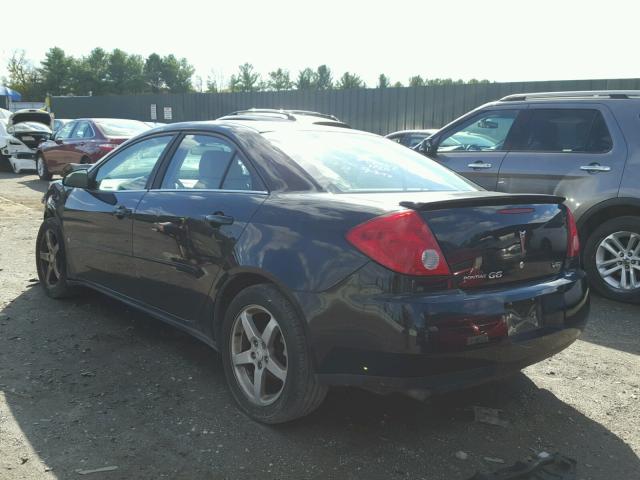 1G2ZG558864197598 - 2006 PONTIAC G6 SE1 BLACK photo 3