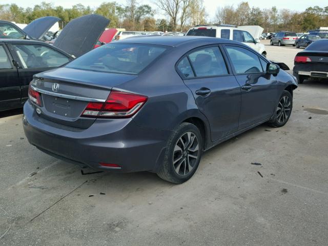 2HGFB2F89EH544482 - 2014 HONDA CIVIC EX GRAY photo 4