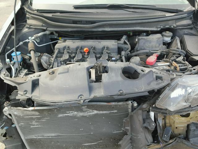 2HGFB2F89EH544482 - 2014 HONDA CIVIC EX GRAY photo 7