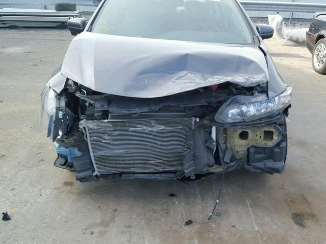 2HGFB2F89EH544482 - 2014 HONDA CIVIC EX GRAY photo 9