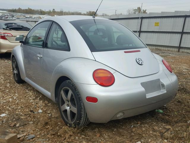 3VWCA21C0XM457507 - 1999 VOLKSWAGEN NEW BEETLE SILVER photo 3