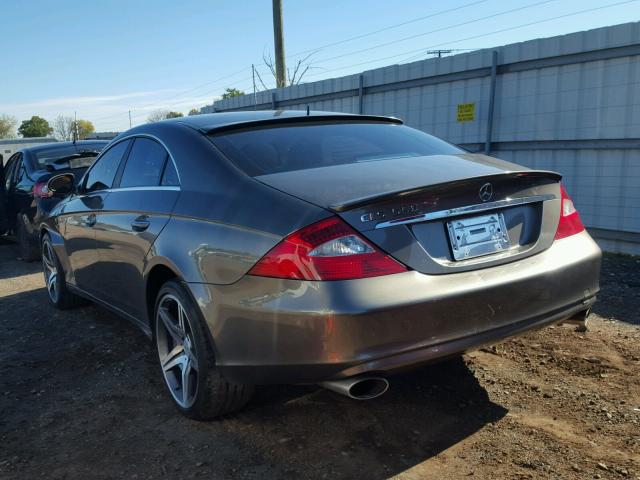 WDDDJ75X66A011610 - 2006 MERCEDES-BENZ CLS GOLD photo 3