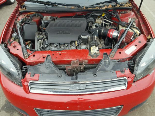 2G1WD58C889126207 - 2008 CHEVROLET IMPALA SUP RED photo 7