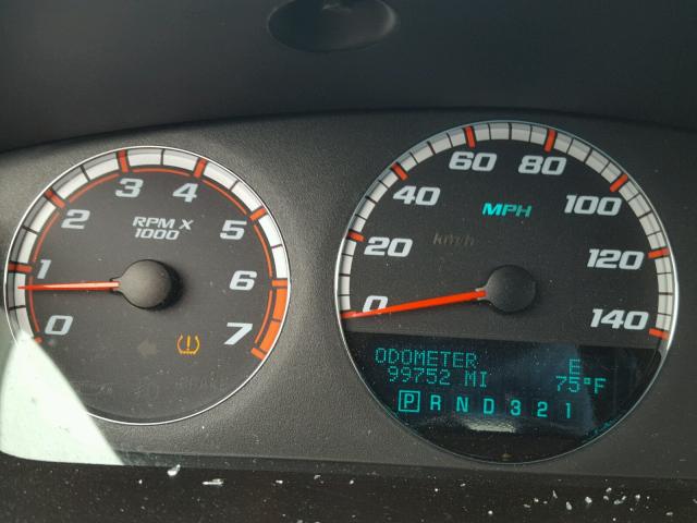 2G1WD58C889126207 - 2008 CHEVROLET IMPALA SUP RED photo 8