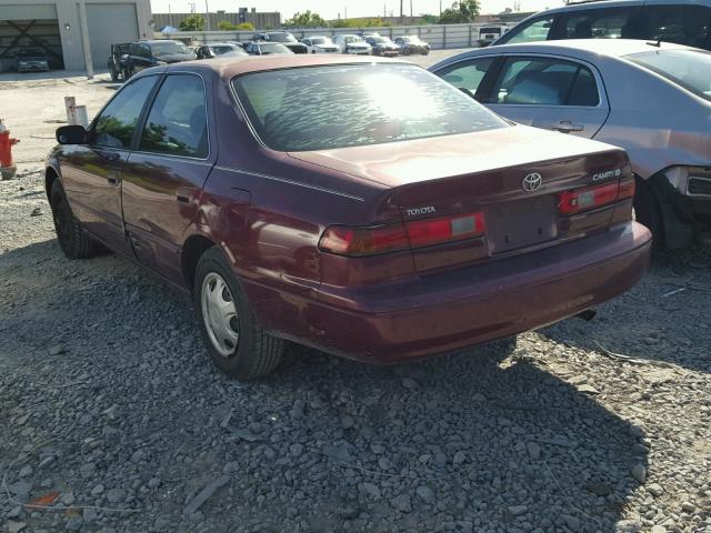 4T1BG22K0VU065831 - 1997 TOYOTA CAMRY CE RED photo 3