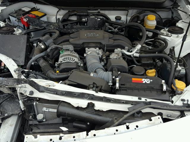 JF1ZNAA11G9709585 - 2016 TOYOTA SCION FR-S WHITE photo 7