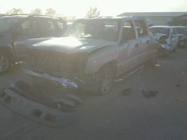 2GCEC13T141338638 - 2004 CHEVROLET SILVERADO SILVER photo 2