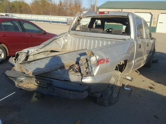 2GCEC13T141338638 - 2004 CHEVROLET SILVERADO SILVER photo 4