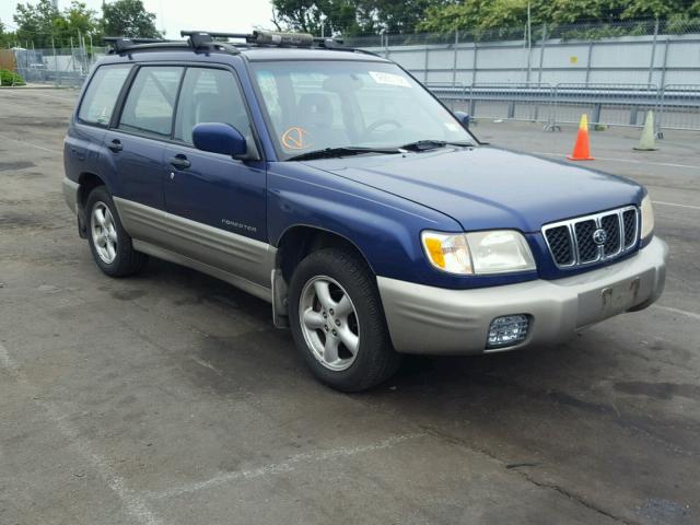 JF1SF65571H716031 - 2001 SUBARU FORESTER S 蓝色 照片 1