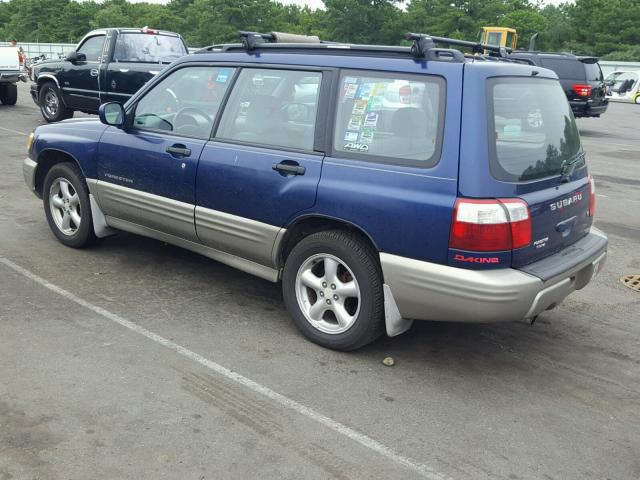 JF1SF65571H716031 - 2001 SUBARU FORESTER S 蓝色 照片 3