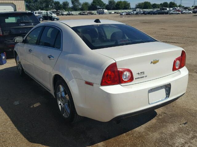 1G1ZC5E01CF373496 - 2012 CHEVROLET MALIBU 1LT 白色 照片 3