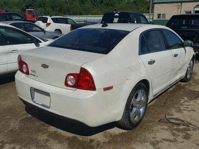 1G1ZC5E01CF373496 - 2012 CHEVROLET MALIBU 1LT 白色 照片 4