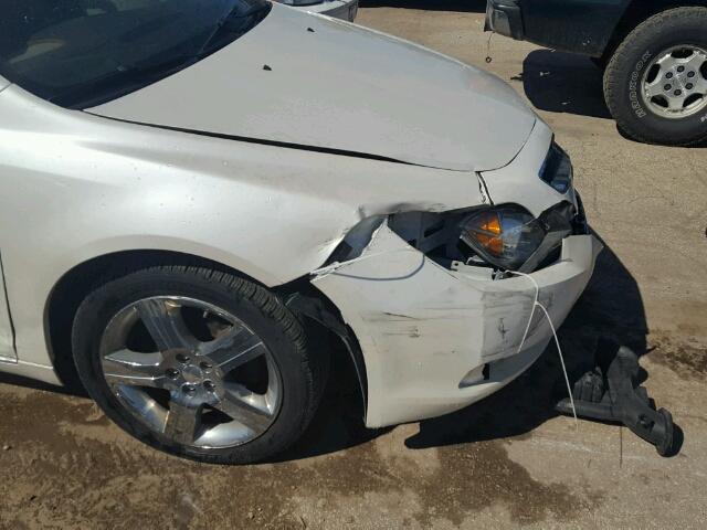 1G1ZC5E01CF373496 - 2012 CHEVROLET MALIBU 1LT 白色 照片 9