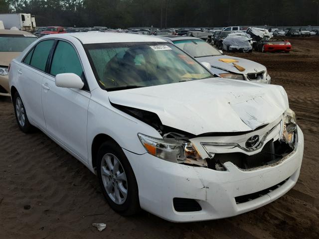 4T4BF3EK9BR218938 - 2011 TOYOTA CAMRY BASE WHITE photo 1